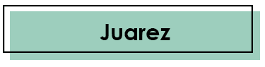 A green sign with the word juarez written in black.
