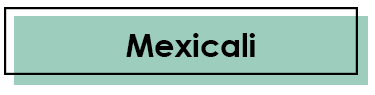 A green sign with the word mexico written in it.