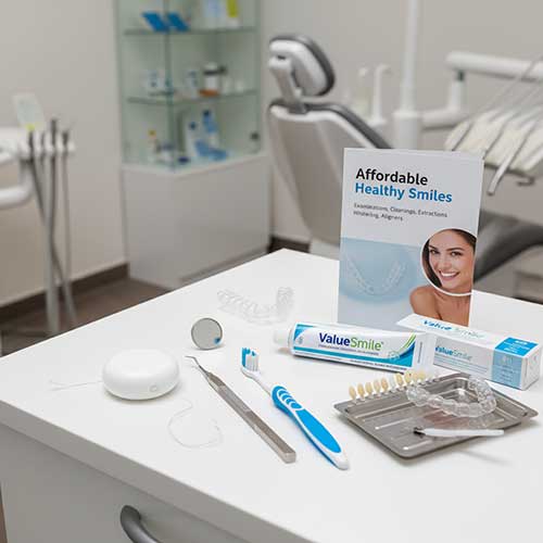 Dental clinic in Mexico.